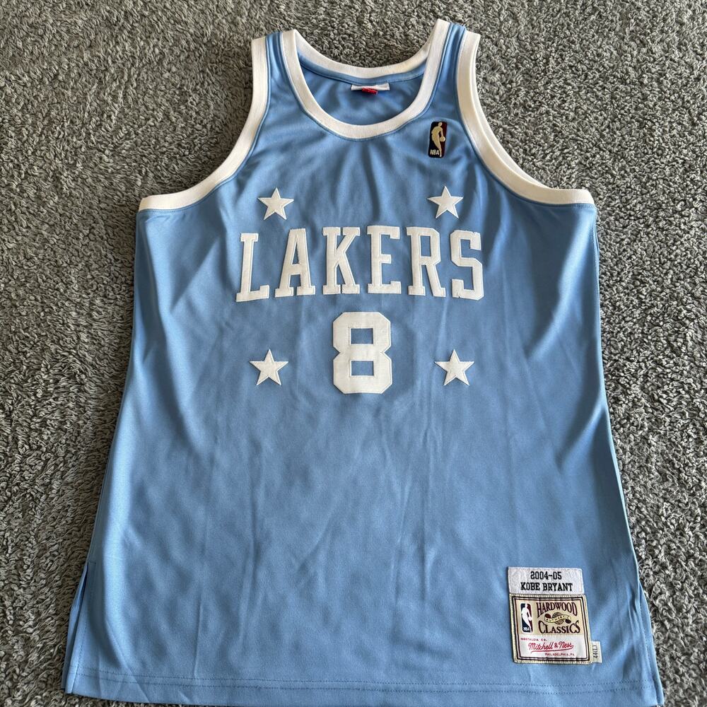 100% Authentic Mitchell & Ness Kobe Bryant Los Angeles Lakers 04 05 Jersey 44 L